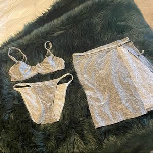 VINTAGE 3 Pc Swim Set